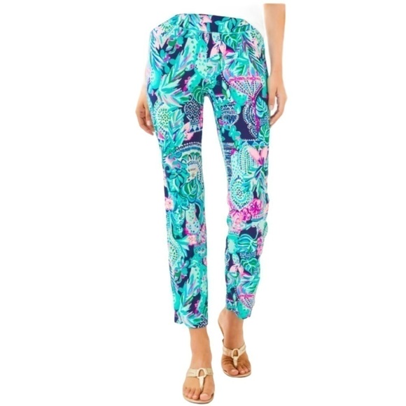 Lilly Pulitzer Loralee Lookin Sharp Pull on Pant Size XXS - Picture 1 of 13